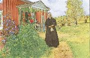 Carl Larsson Father and Mother oil painting artist